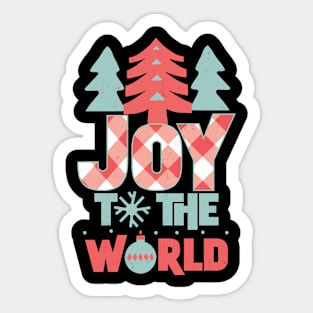 Joy to the World Get Festive Sticker